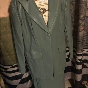 Eloquii Sage Green Blazer